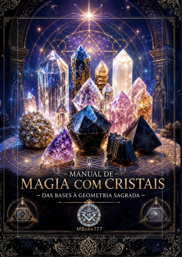 Manual de Magia com Cristais — Das Bases à Geometria Sagrada